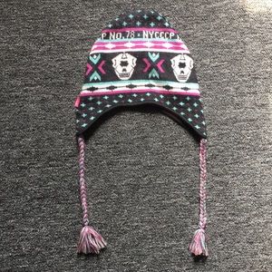 Mishka fleece-lined knit cap